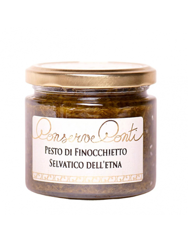 Pesto de fenouil sauvage de l'Etna à l'huile d'olive extra