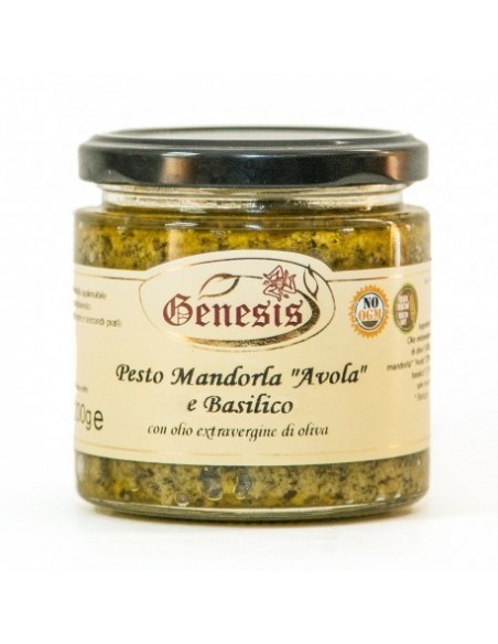 Avola Almond and Basil Pesto 200 gr Genesis