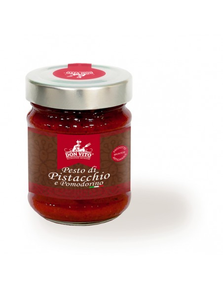 Pesto de pistaches et tomates 190 gr Don Vito