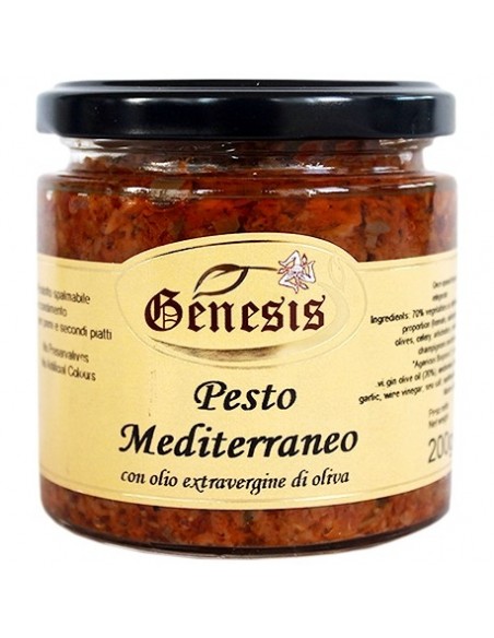 Pesto Mediterráneo 200 gr Génesis