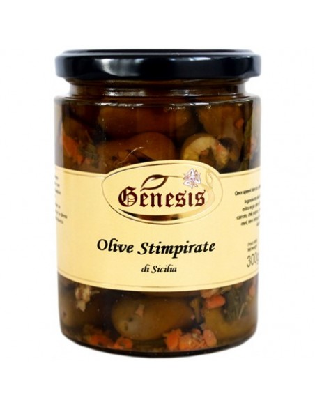 Stimulated olives 300 gr Genesis