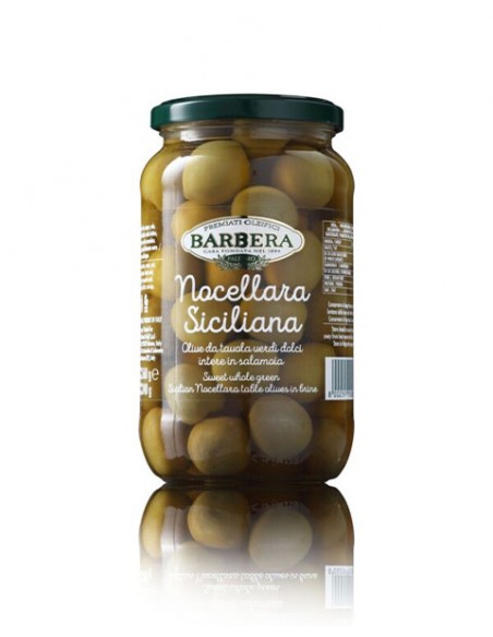 WHOLE SWEET GREEN OLIVES IN BRINE Extra Jambo, Castelvetrano