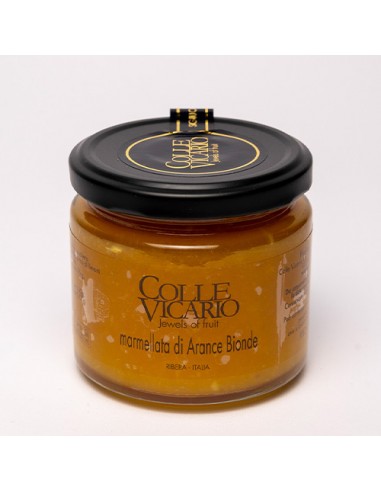 Blonde Orangenmarmelade 240 gr Colle Vicario