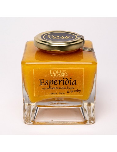 Esperidia Blonde Orange Marmalade and Brandy 370 gr Colle