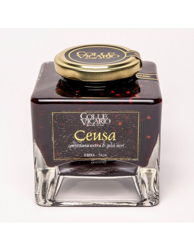 Ceusa Black Mulberry Extra Jam 370 gr Colle Vicario