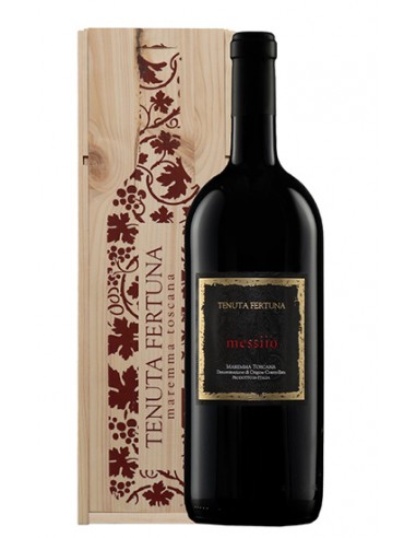 Messiio Cru di Merlot Cassa di Legno 1,5 lt Tenuta Fertuna