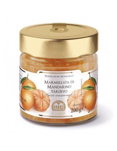 Marmellata di Mandarino Tardivo 250 gr Le Cuspidi