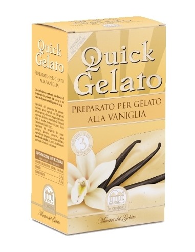 Preparato per Gelato alla Vaniglia Le Cuspidi