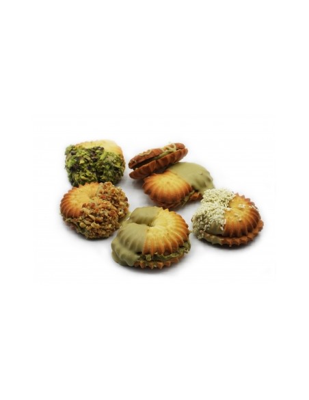 Galletas Rellenas de Pistacho 500 gr