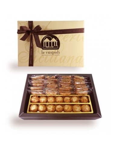 Gift Box of Hedgehogs and Almond Crunchies