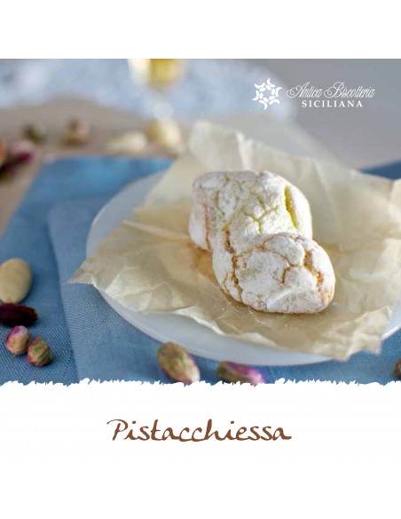 Sicilian Pistacchiessa Pack in a box of 12 pcs Ancient Sicilian