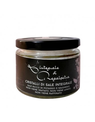 Sal gruesa integral Regalpetra, tarro 200g Sapori di Regalpetra