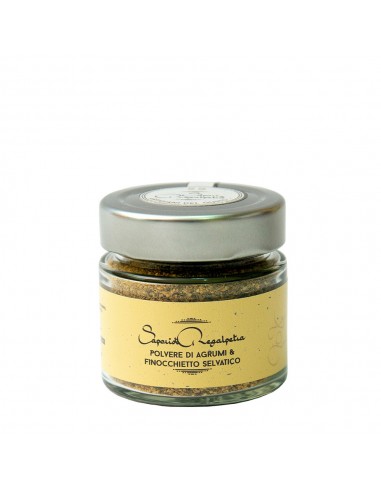 Aroma Powder of Citrus and Wild Fennel 40 g jar Sapori di