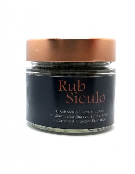 condimento Rub Siculo tarro 200 gr Sapori di Regalpetra