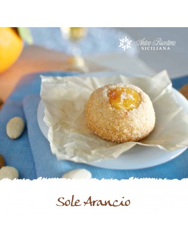 Sole Arancio Caja de 18 piezas Antica Biscotteria Siciliana