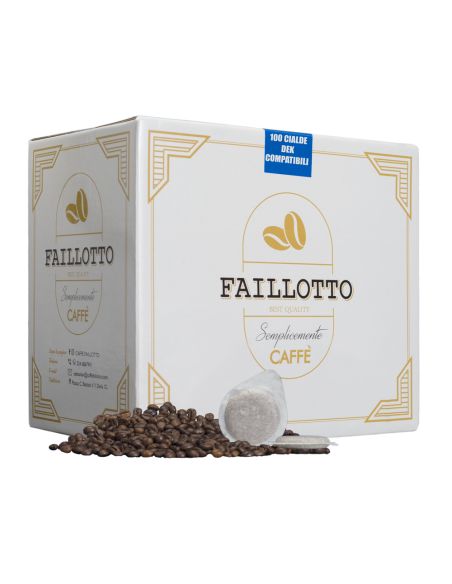 Decaffeinato CIALDE 44 mm ESE Confezione 100 pz Faillotto