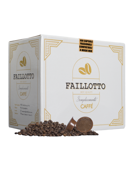 Passionale Compatibile A MODO MIO Confezione 100 pz Faillotto