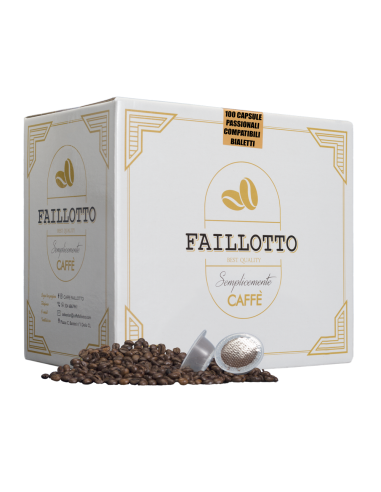 Passionale Compatibile BIALETTI Confezione 100 pz Faillotto