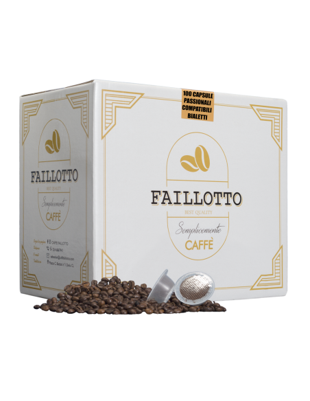 Apasionado Compatible BIALETTI Paquete de 100 piezas Faillotto