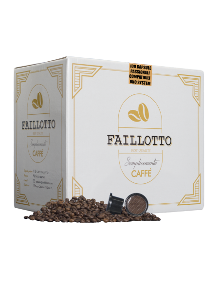 Passionate Compatible UNO SISTEM Pack of 100 pcs Faillotto