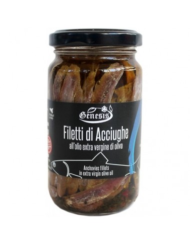 Anchoas sicilianas 200 gr Génesis