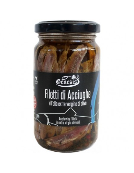 Anchoas sicilianas 200 gr Génesis