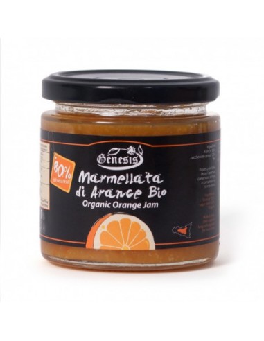 ORGANIC Orange Marmalade 230 gr Genesis