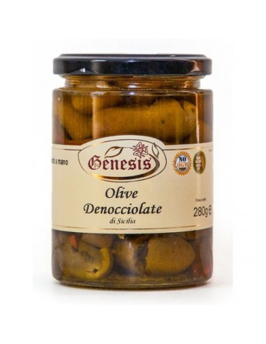 Pitted olives 300 gr Genesis