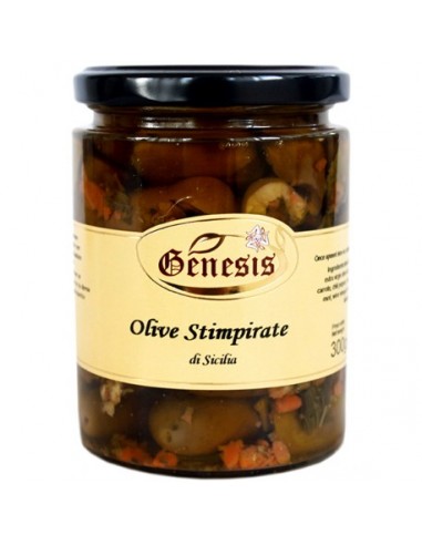 Stimulated olives 300 gr Genesis