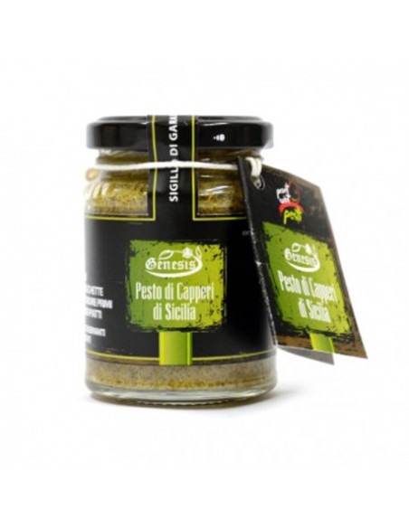 Pesto de alcaparras 90 gr Génesis