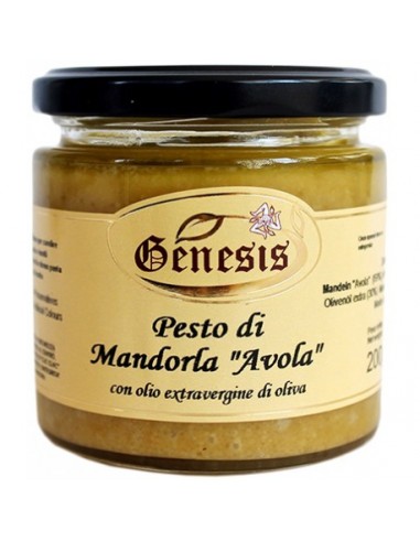 Pesto de almendras avola 200 gr Génesis