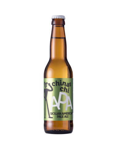 Bière sicilienne américaine Pale Ale, carton de 12 bouteilles