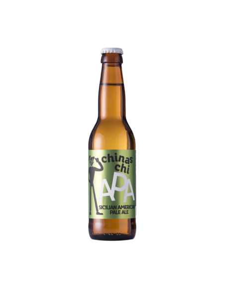 Cerveza Siciliana Americana Pale Ale, caja de 12 botellas 33 cl