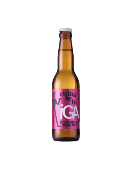 Bière Sicilienne Italienne Grape Ale Z, carton de 12 bouteilles