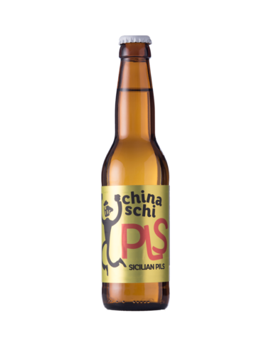 Cerveza Pils Siciliana caja de 12 botellas 33 cl Birrificio