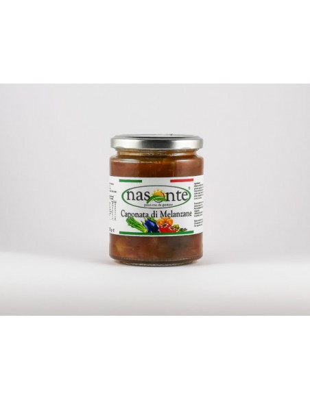 Auberginen Caponata 280 gr Nasonte