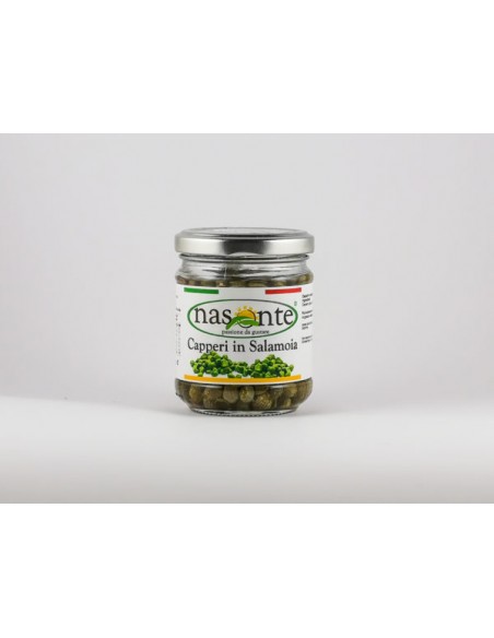 Capers in brine 190g drained net 100g Nasonte