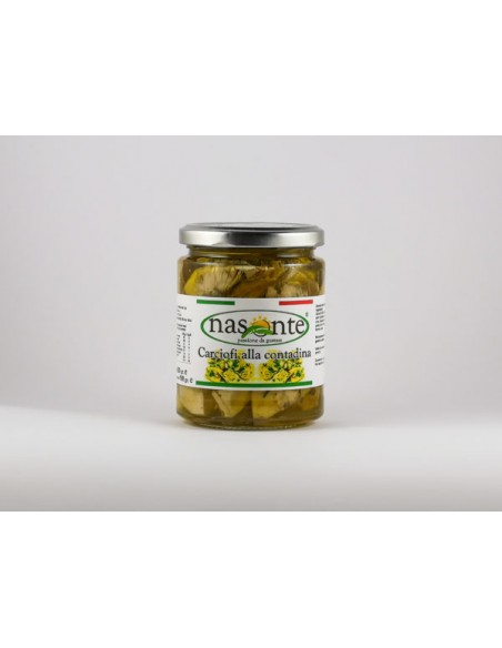 Peasant style artichokes 280 gr Nasonte