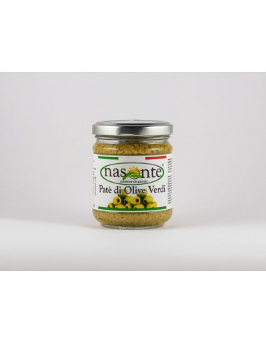 Green Olive Paté 190 gr Nasonte