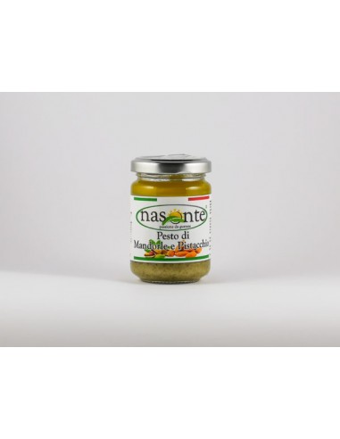 Mandel Pistazien Pesto 130 gr Nasonte