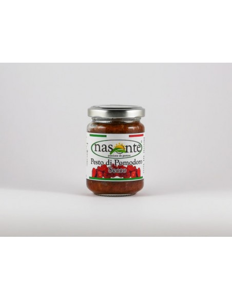 Pesto de tomates secos siciliano 130 gr Nasonte