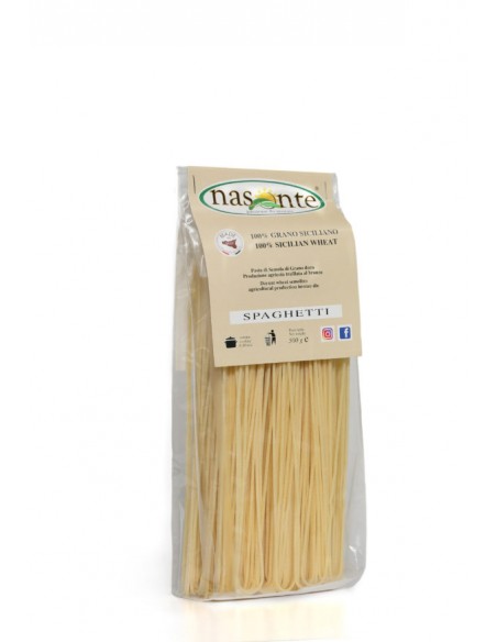 Pasta Espaguetis 100% Sémola De Trigo Duro Siciliano 500 gr