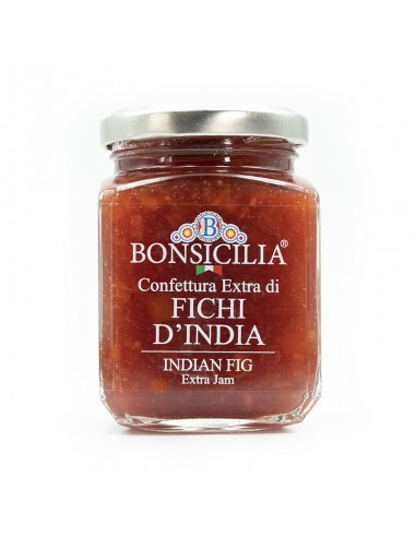 Confiture extra de figue de Barbarie 240 gr Bonsicilia