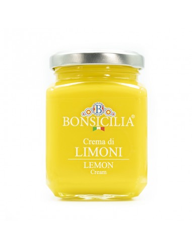 Crema De Limón 190 gr Bonsicilia