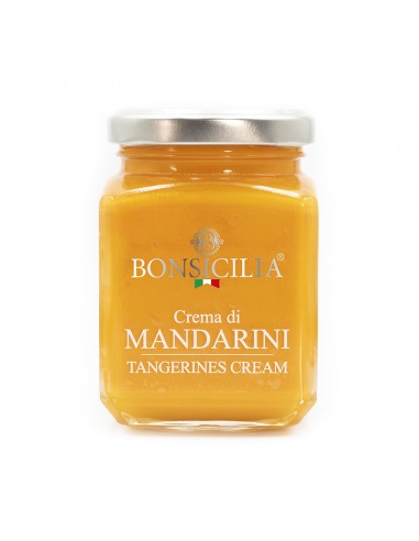 Crème de mandarine 190 gr Bonsicilia