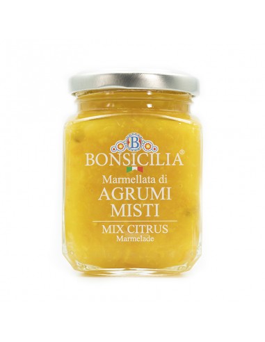 Gemischte Zitrusmarmelade 240 gr Bonsicilia