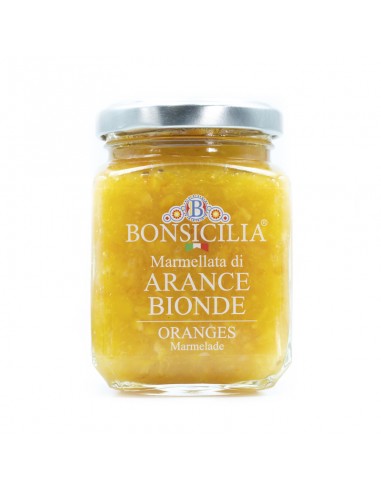 Blonde Orange Marmalade 240 gr Bonsicilia