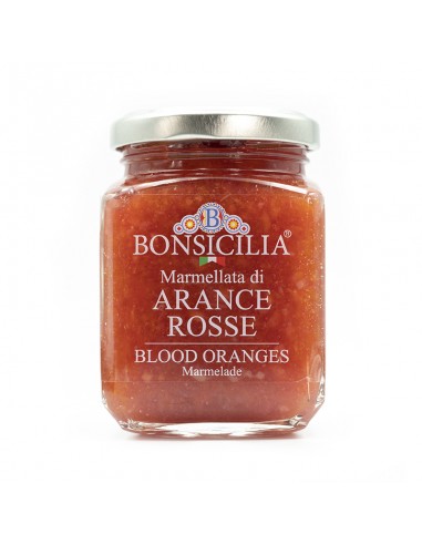 Blutorangenmarmelade 240 gr Bonsicilia