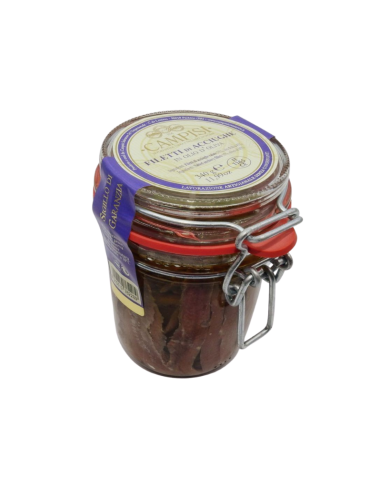 Extra Anchovy Fillets Airtight Jar 100 gr Campisi