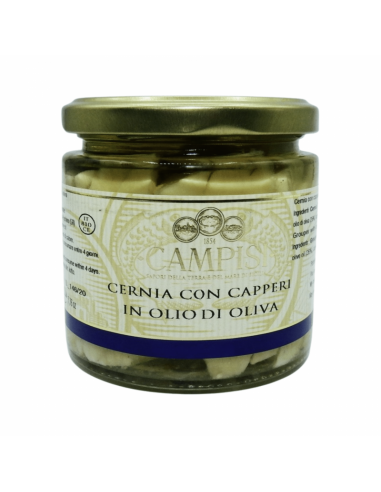 Grouper with Capers 220 gr Campisi